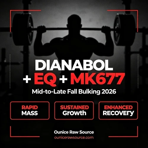 การปรับการเปรียบเทียบระหว่างช่วงกลาง-ถึง-ช่วงปลายฤดูใบไม้ร่วง: Dianabol + EQ + MK677 Advanced Stack